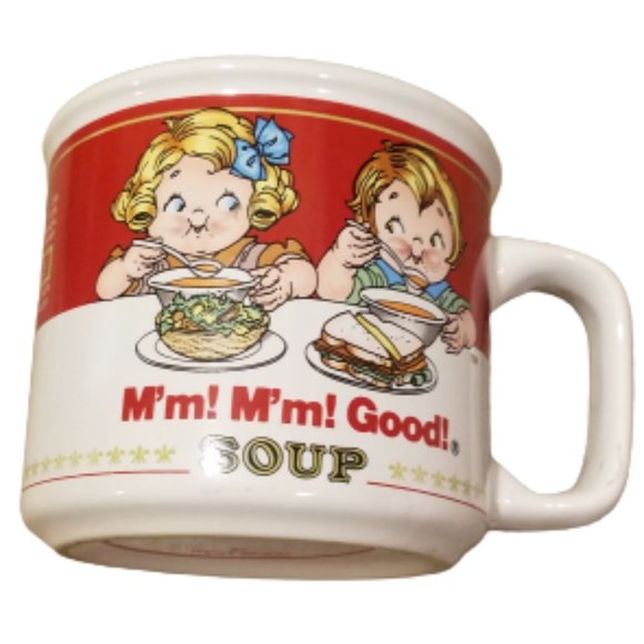 Vintage Campbell's Soup Coffee Cup Mug Mm Mm Good Retro Kitchen 1997 90s - Picture 2 of 5